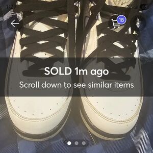 Nike Men's Shoes in White and Black